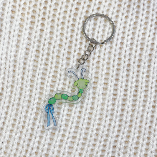 Caterpillar Acryl key + / アクリルキーホルダー