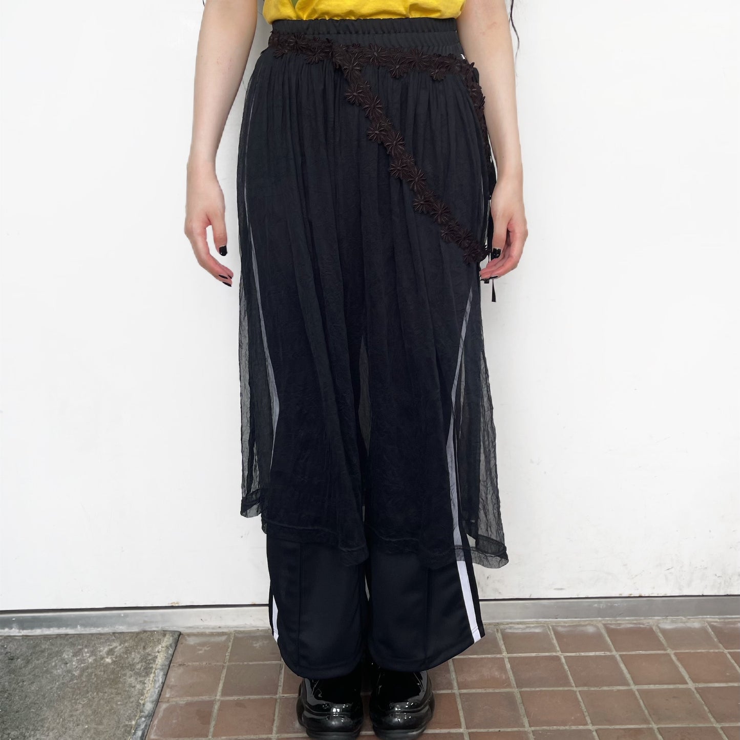 Sheer Skirt / Lavender / シアースカート