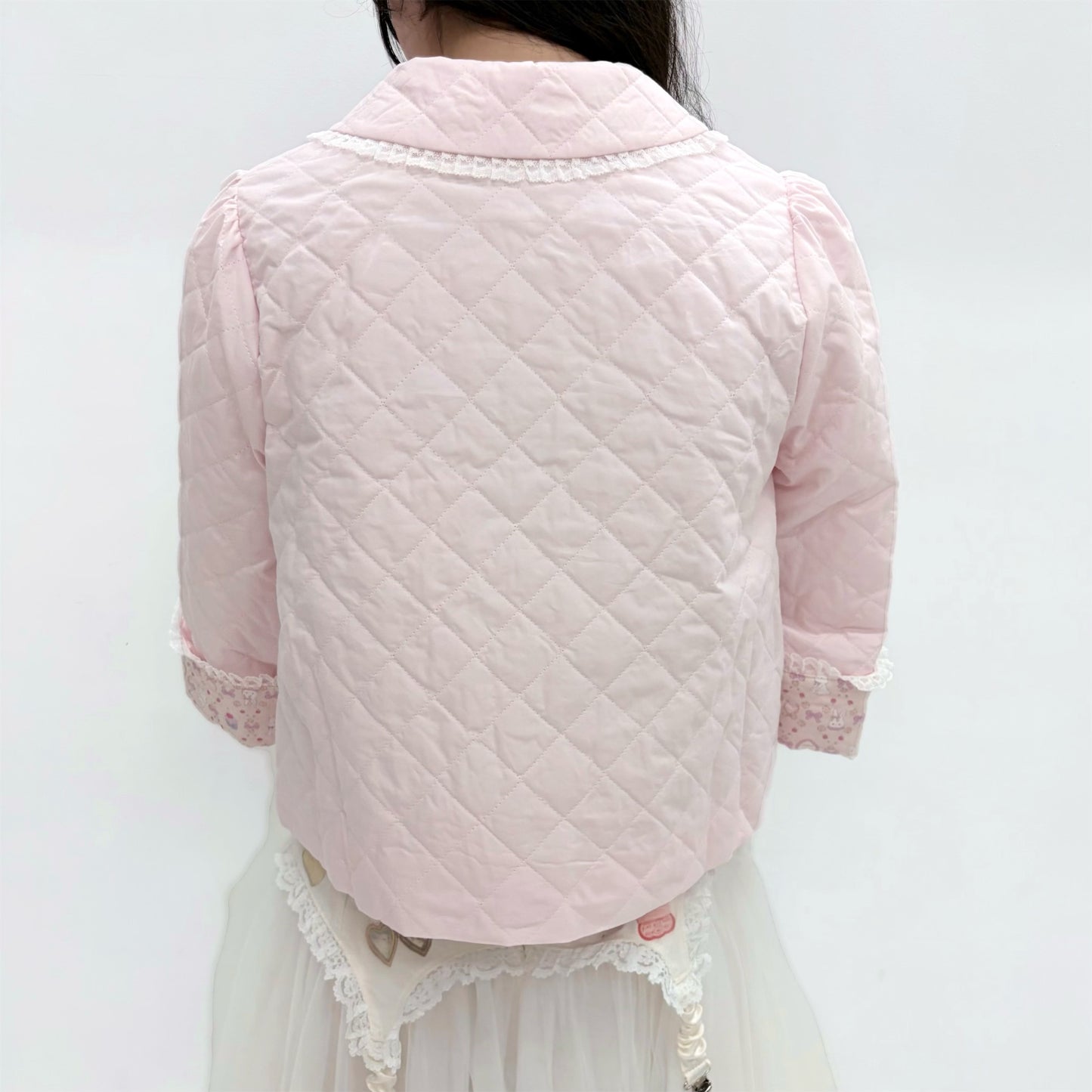 Eloise Quilted Jacket / Pink / キルティングジャケット