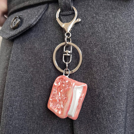 【SHEEP Limited】SHEEP book keychain / Pearl Pink / シープブックキーホルダー