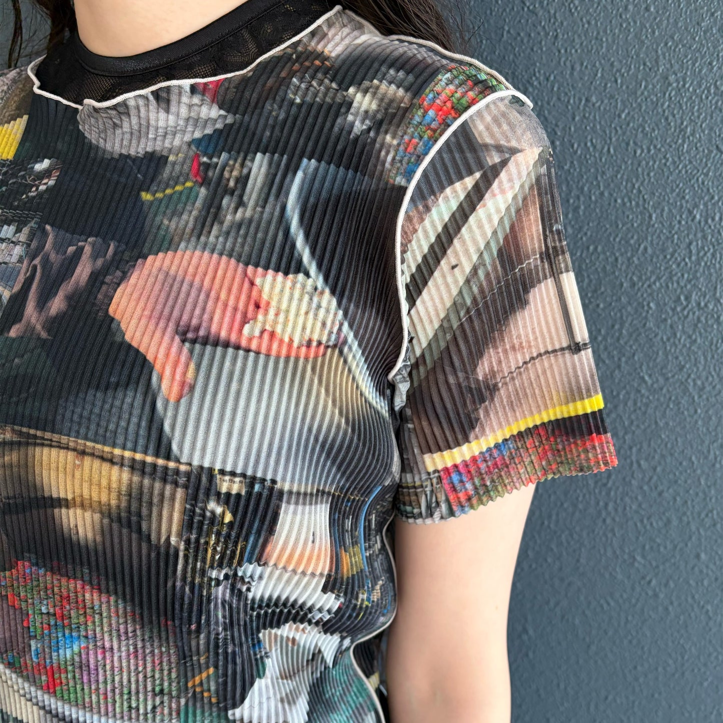 SHEER GRAPHIC TOP / FACTORY TOUR / シアーグラフィックトップ