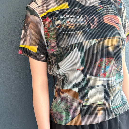 SHEER GRAPHIC TOP / FACTORY TOUR / シアーグラフィックトップ