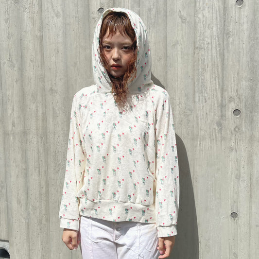 pajama hoodie / Cream / パジャマフーディー
