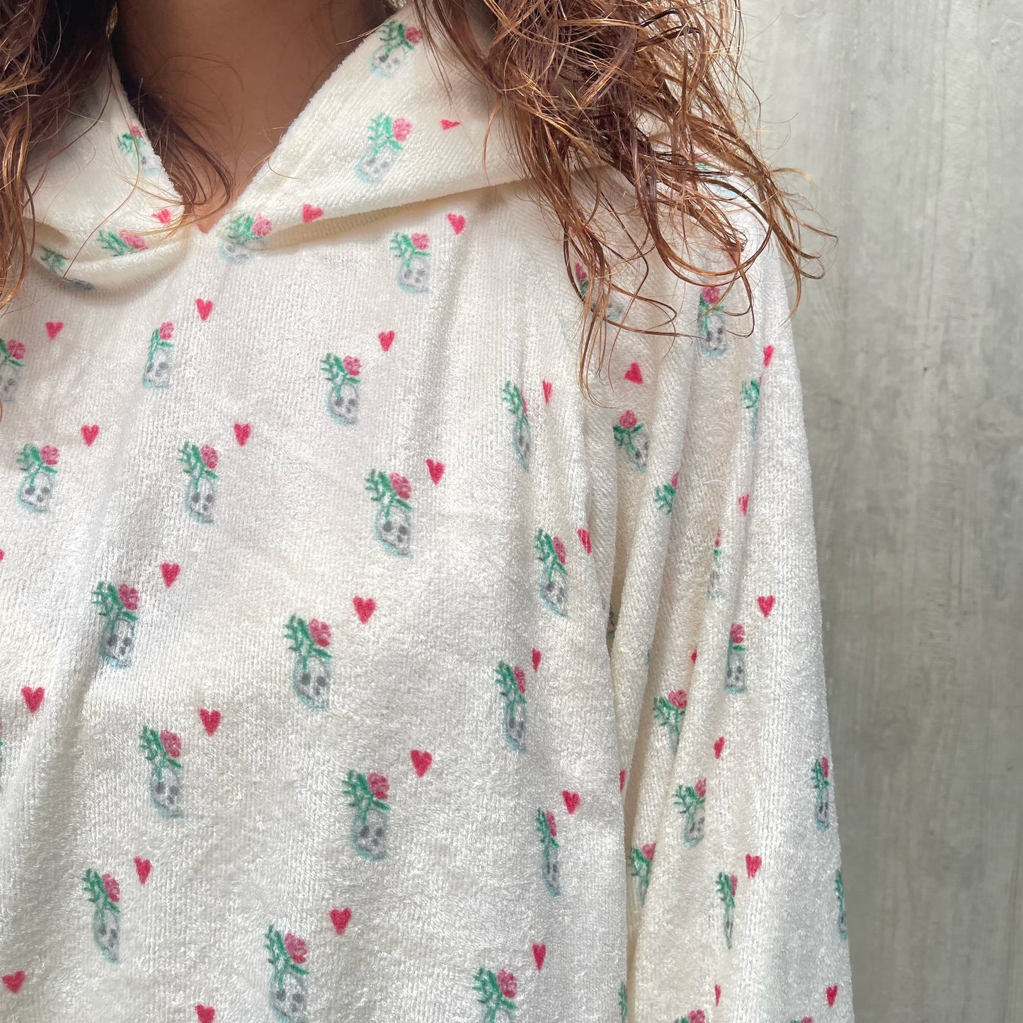 pajama hoodie / Cream / パジャマフーディー