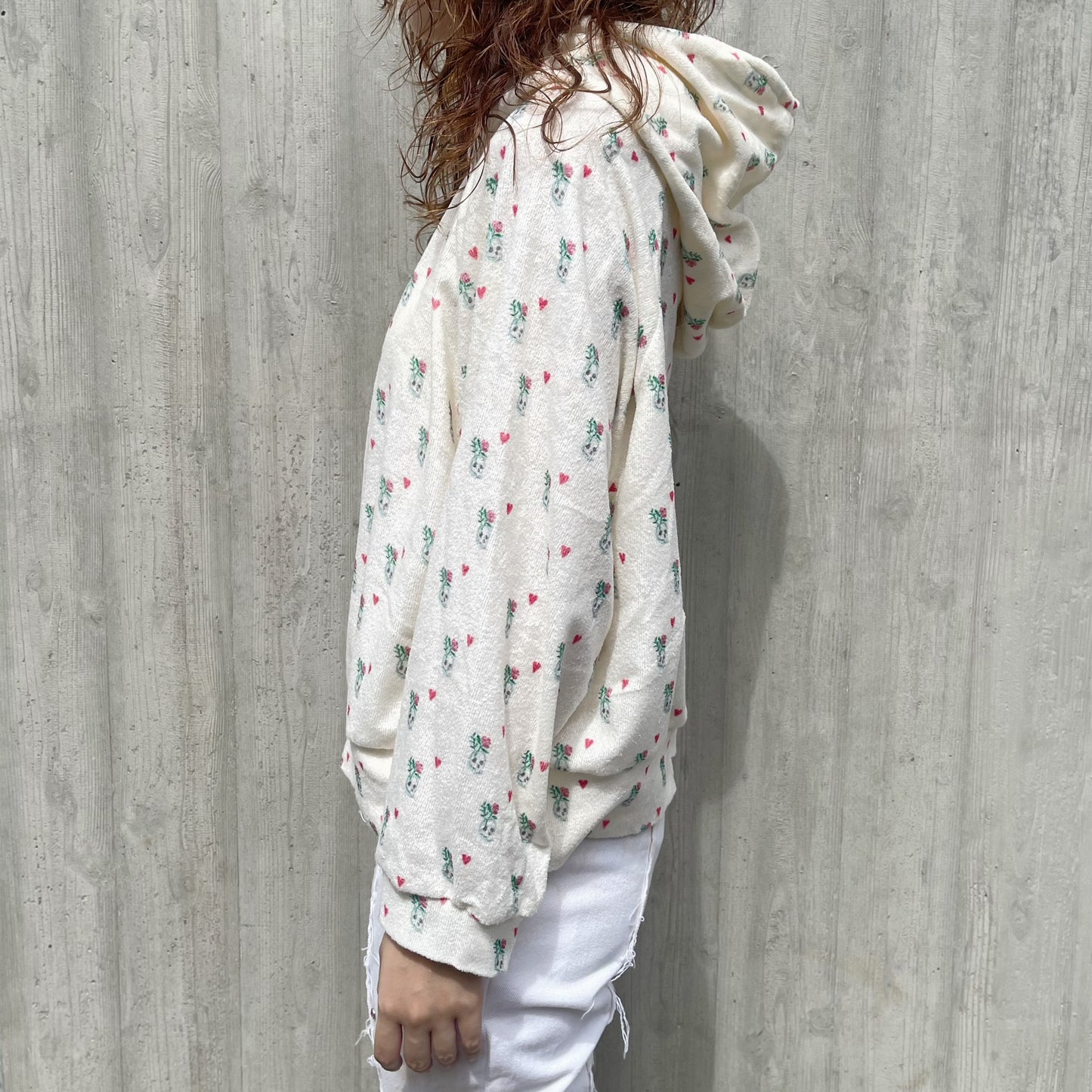 pajama hoodie / Cream / パジャマフーディー
