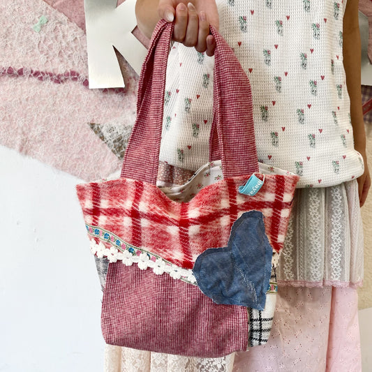 Winter tote bag / Red / ウィンタートートバッグ