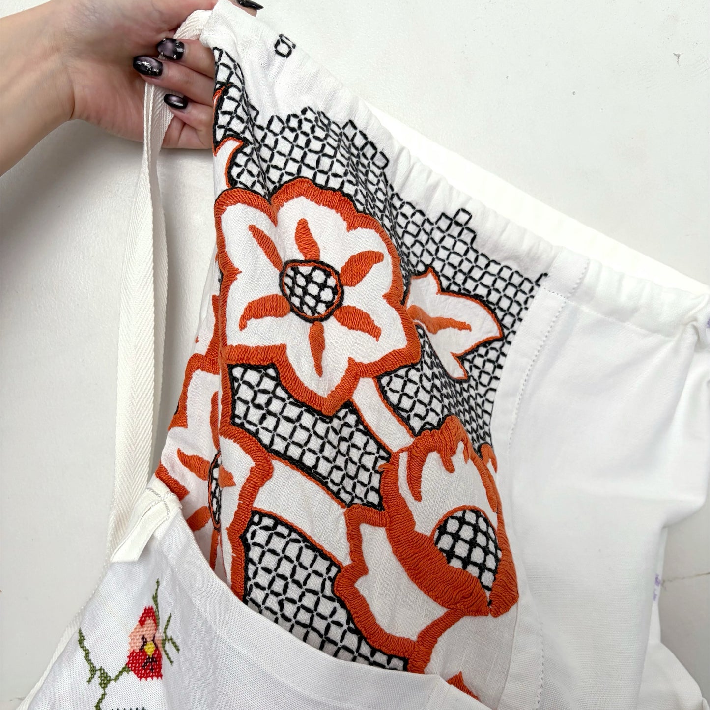 TABLECLOTH drawstring backpack / テーブルクロスバックパック