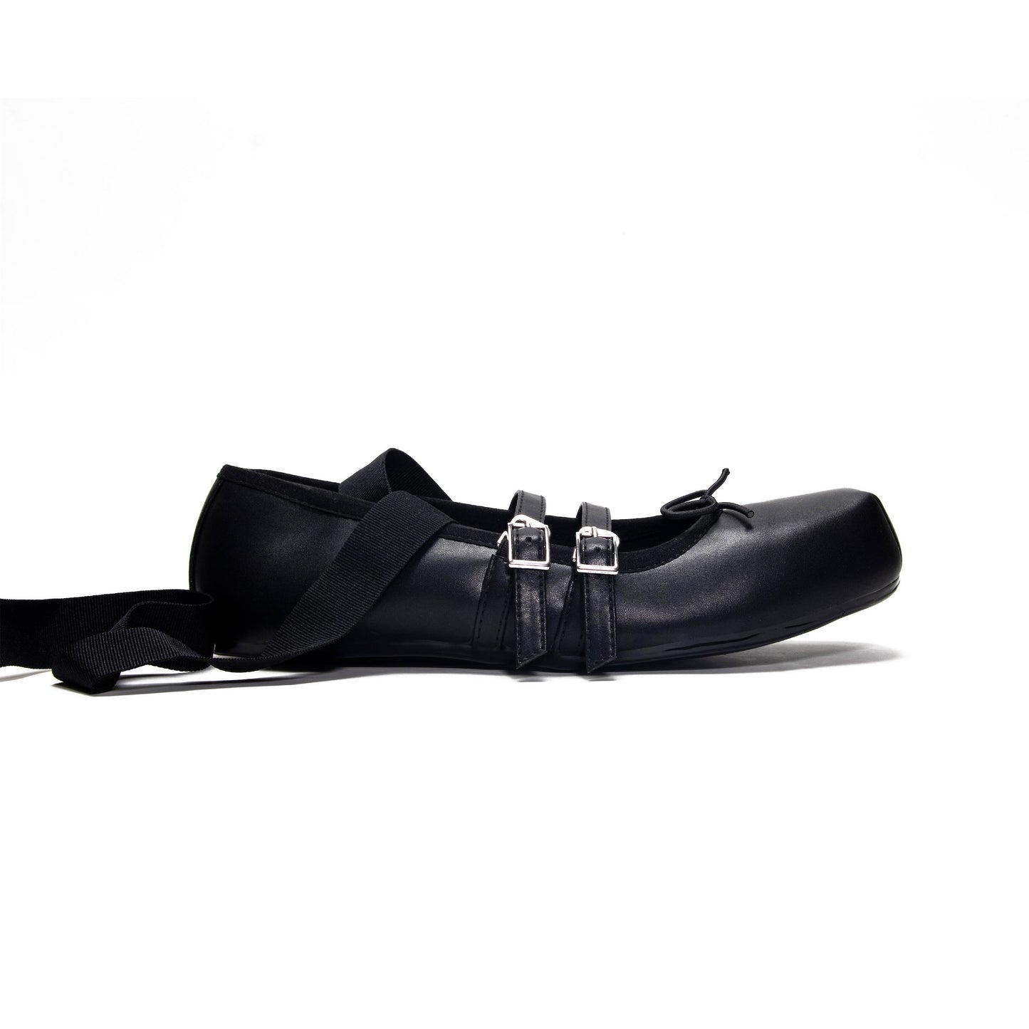 【AKIKOAOKI】Giselle Flat / Black / バレエフラットシューズ