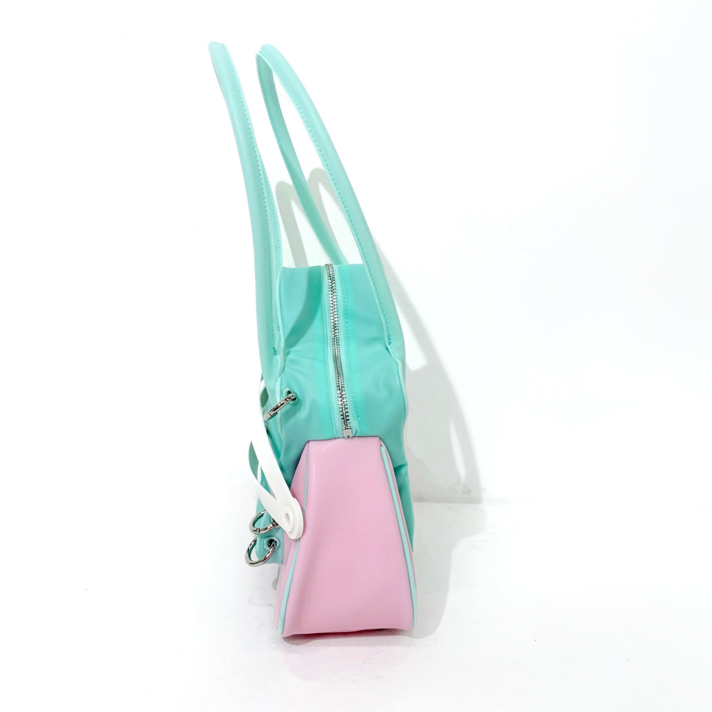 Star hair clip shoulder bag / Pink Mint / スターヘアクリップバッグ