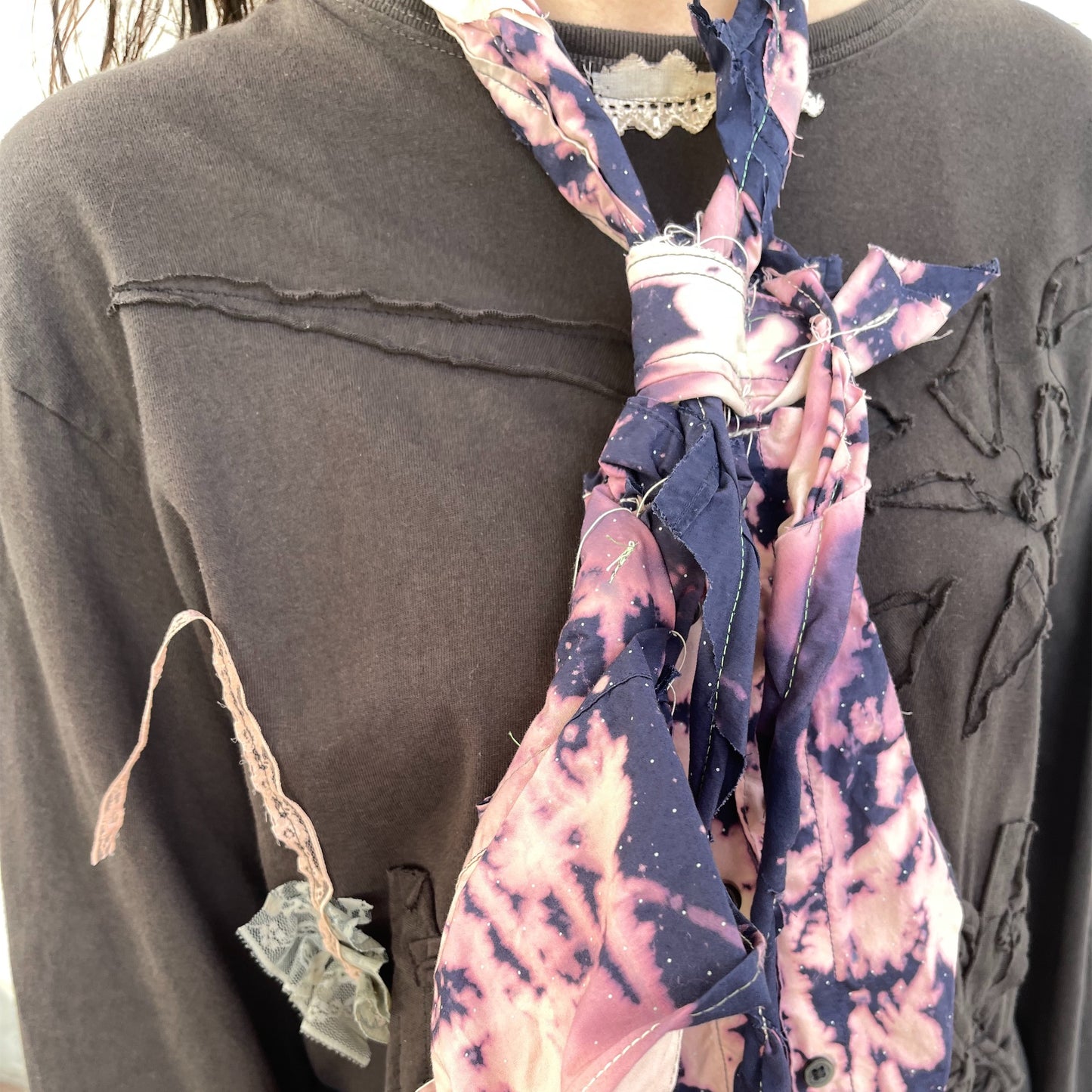 【TONII MONDO】-abstract muffler / アブストラクトマフラー