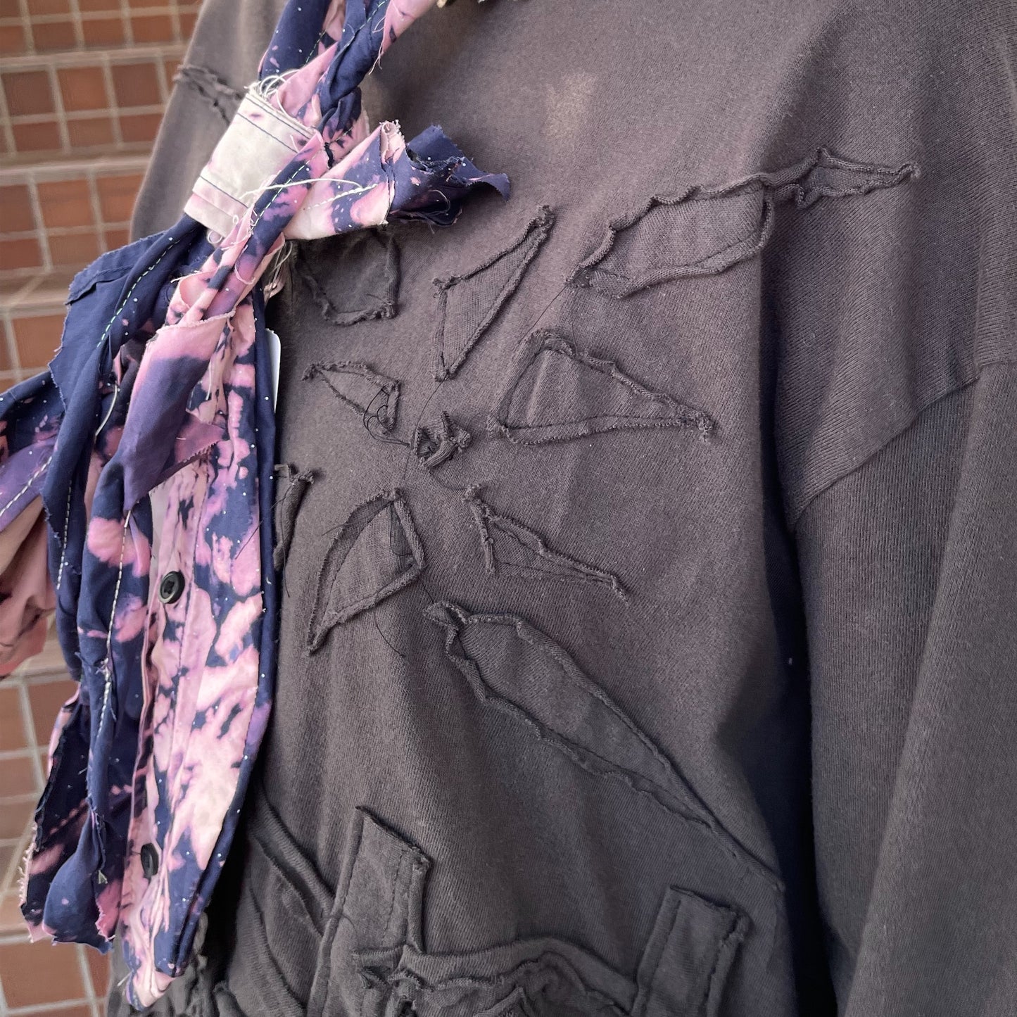 【TONII MONDO】-abstract muffler / アブストラクトマフラー