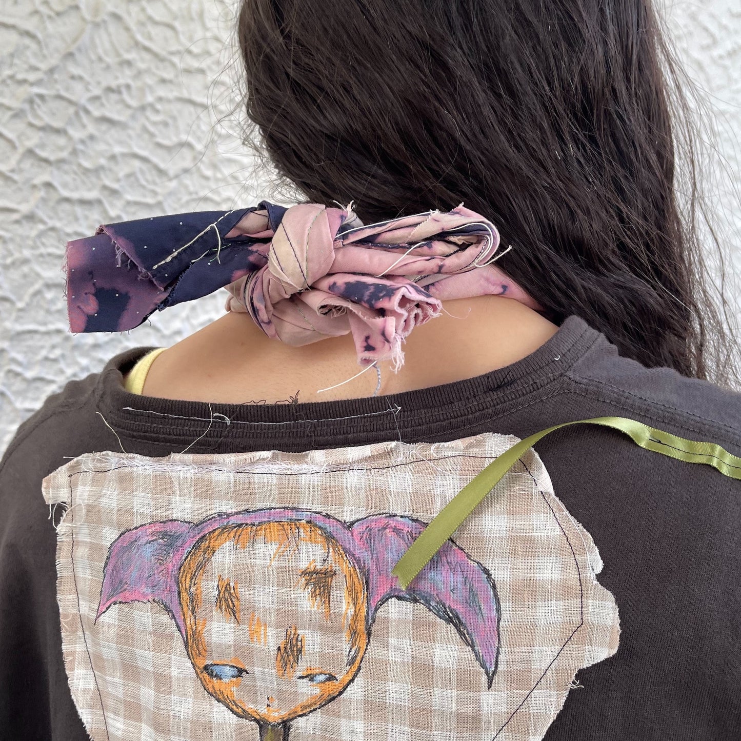 【TONII MONDO】-abstract muffler / アブストラクトマフラー