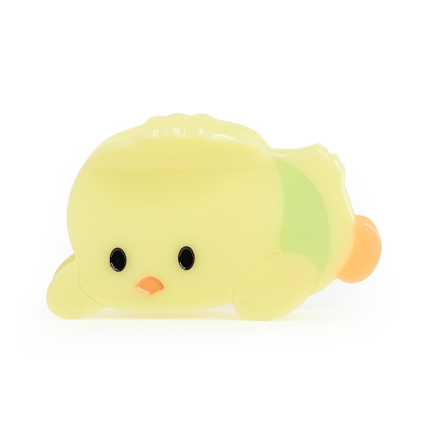 [X YOUNGART] Glitter PIPI Hair Claw / Yellow / ひよこのヘアクリップ