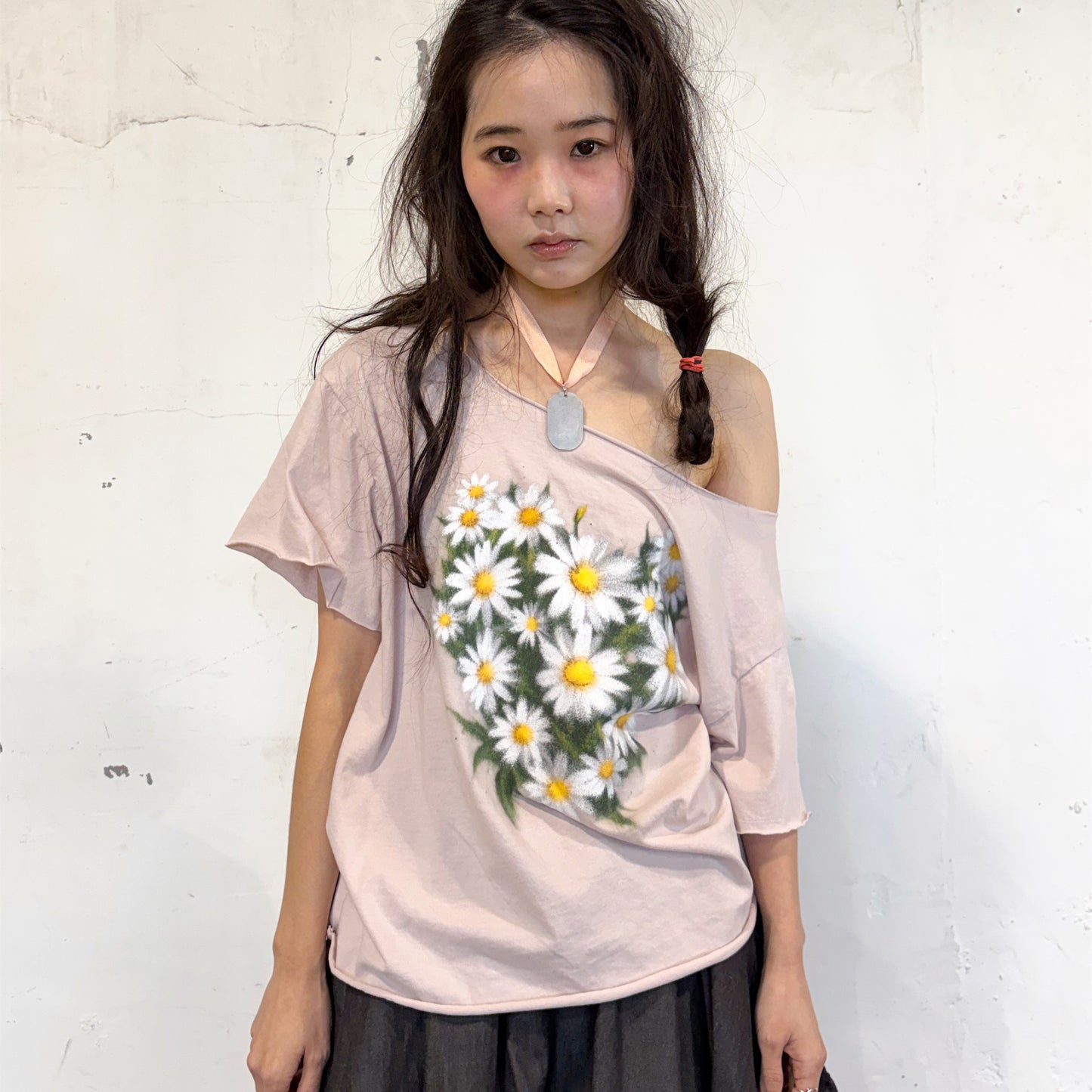 [F.E.E.S] miss daisy top / pink / デイジートップ