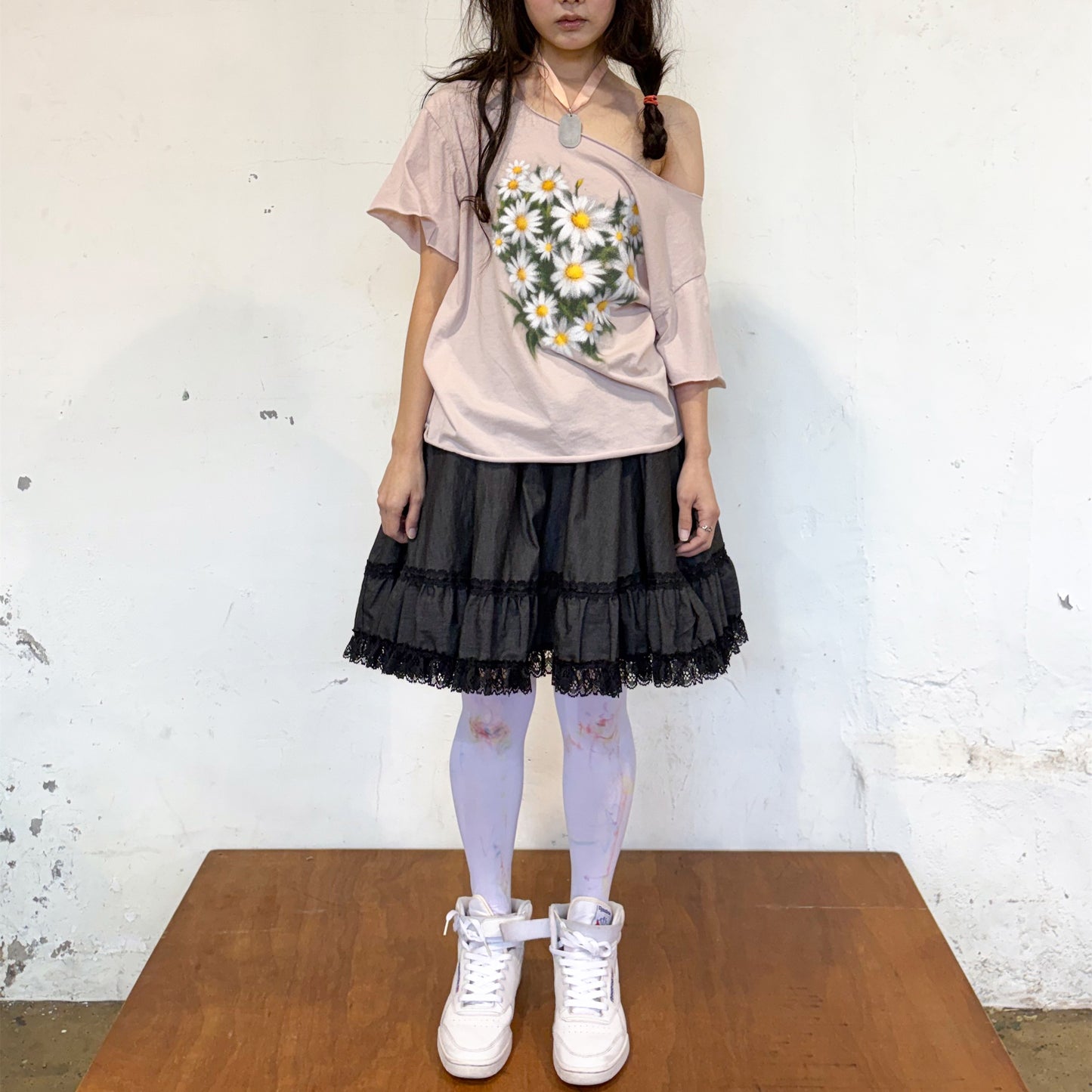 [F.E.E.S] miss daisy top / pink / デイジートップ