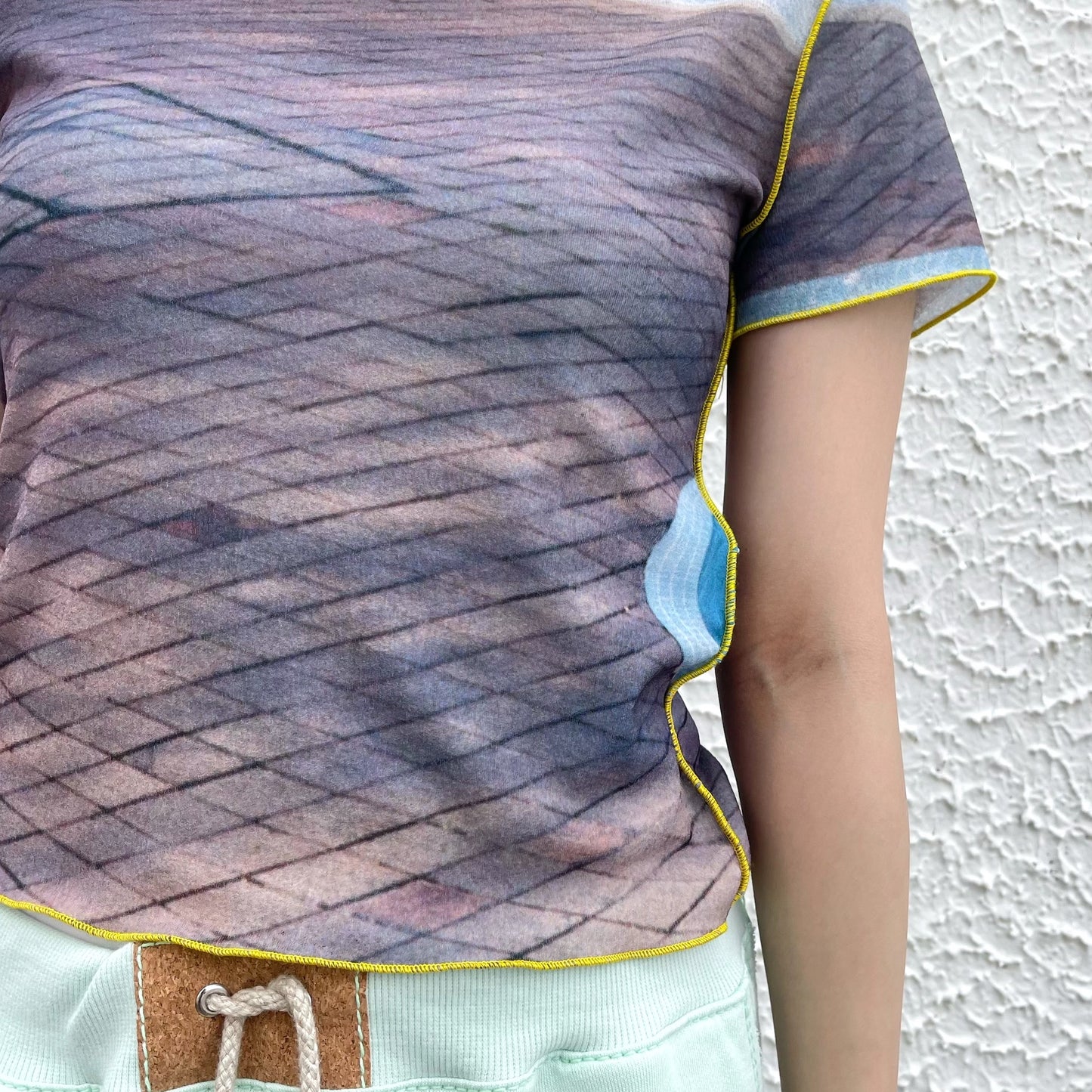 print top / pool / プリントトップ