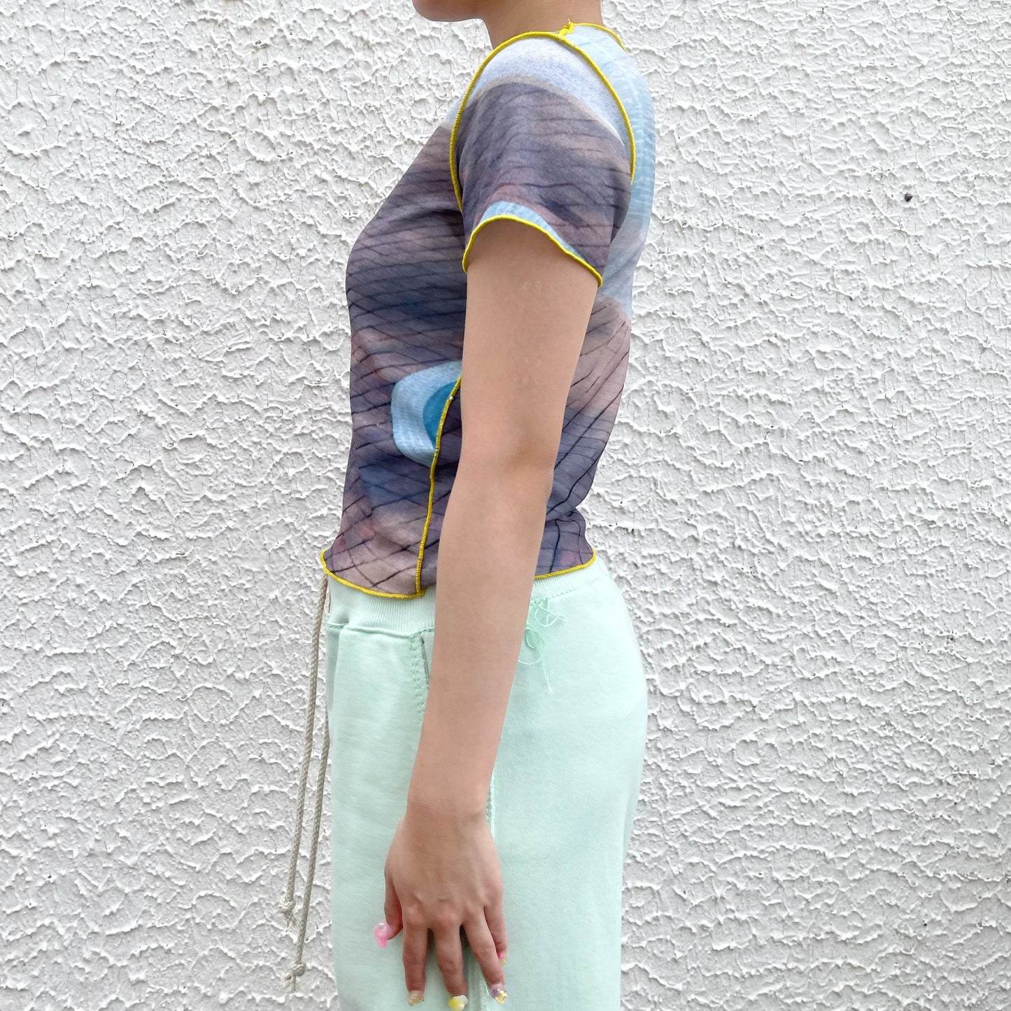 print top / pool / プリントトップ
