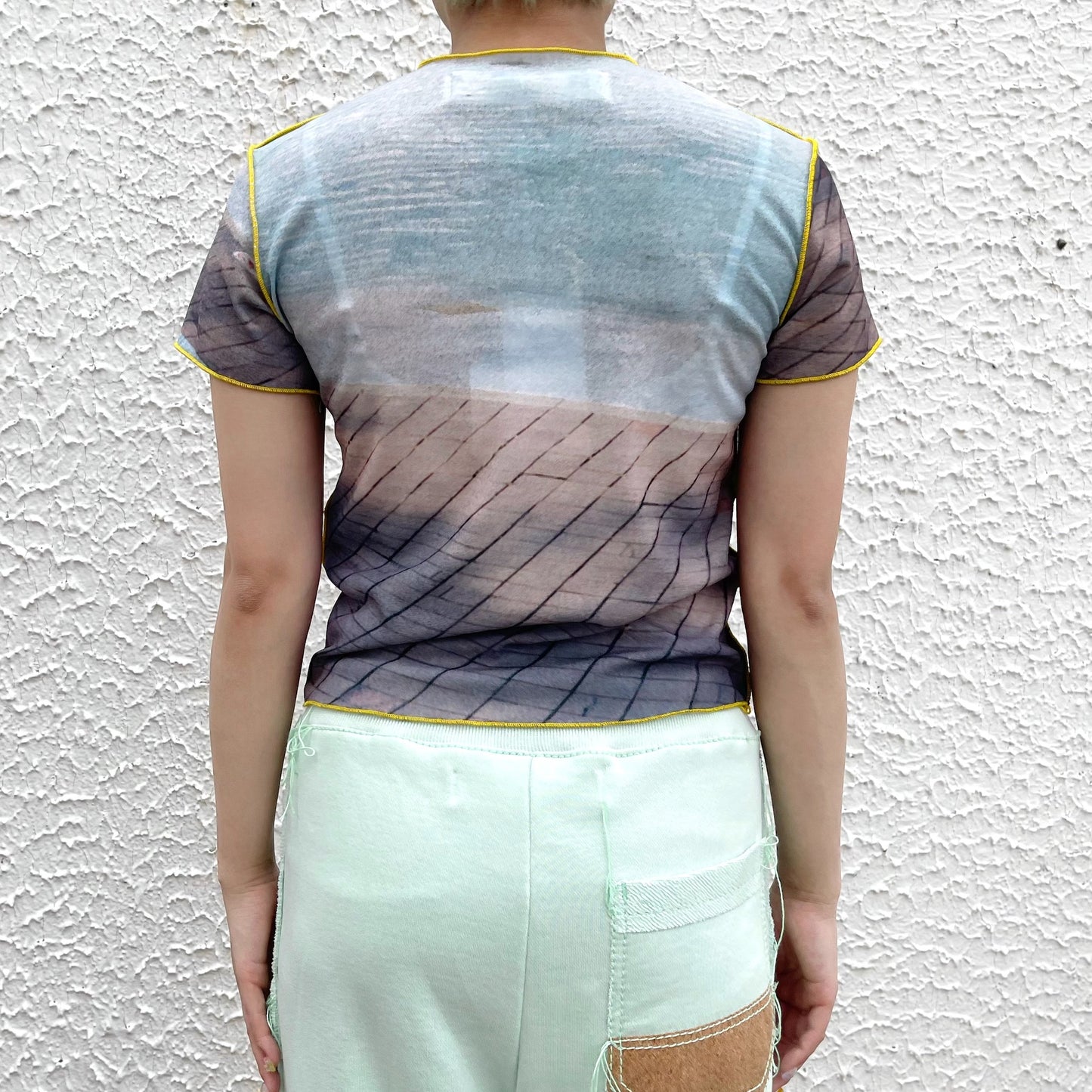 print top / pool / プリントトップ