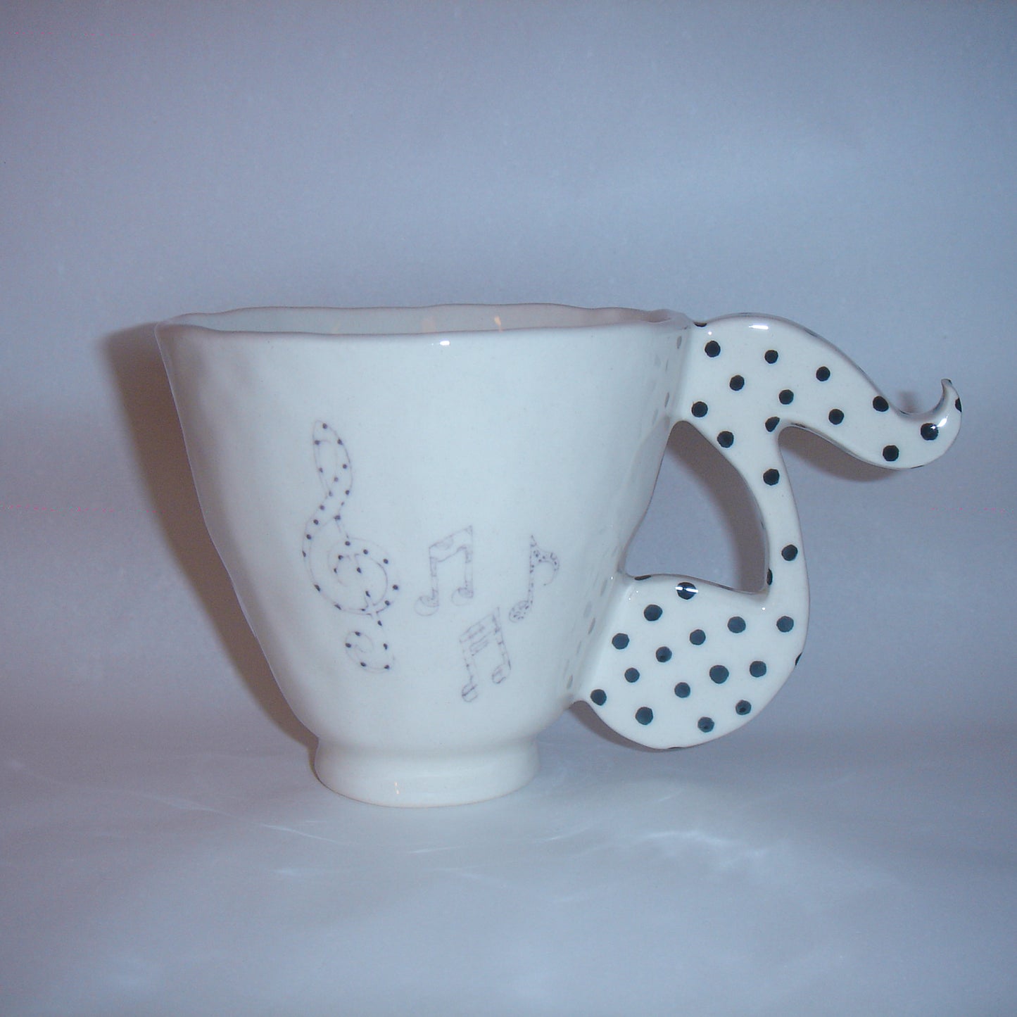 Melody mug / black / メロディマグ