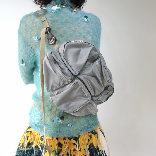 【SHEEP LIMITED】 MIKIOSAKABE 7pokets bag / Gray×Beige×Black / ショルダーバッグ