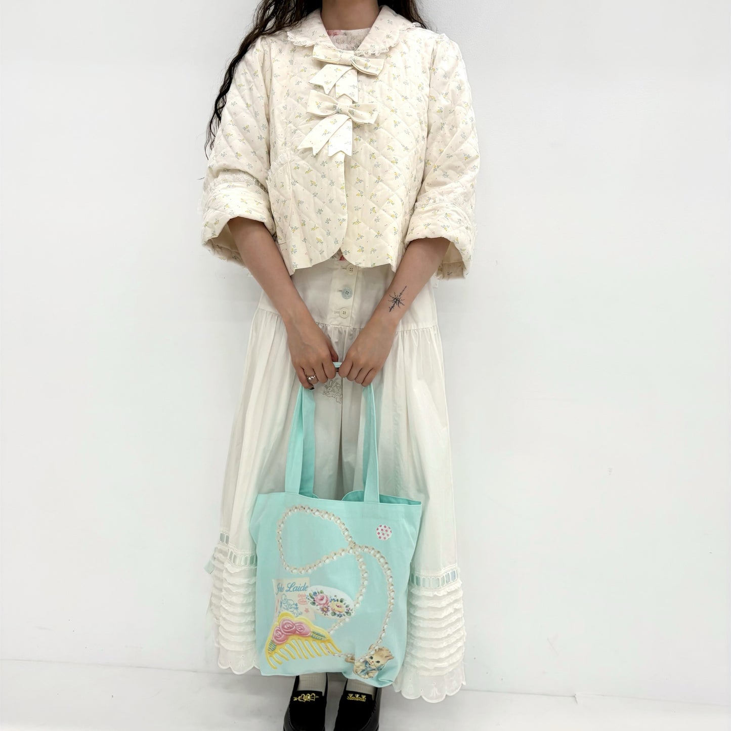 Eloise Quilted Jacket / Floral / キルティングジャケット