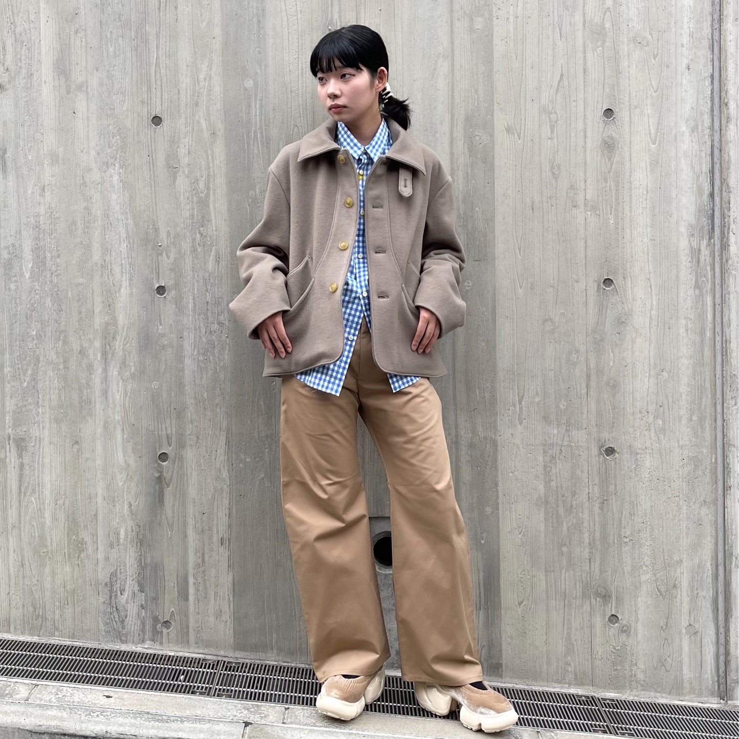 Double Patch Pocket Jacket / Mocha / ダブルパッチポケットジャケット