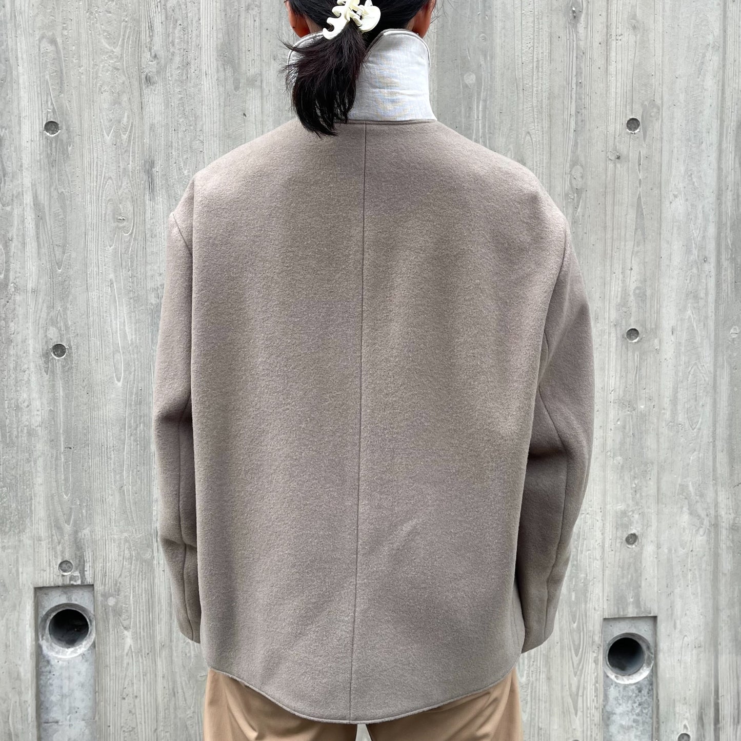 Double Patch Pocket Jacket / Mocha / ダブルパッチポケットジャケット