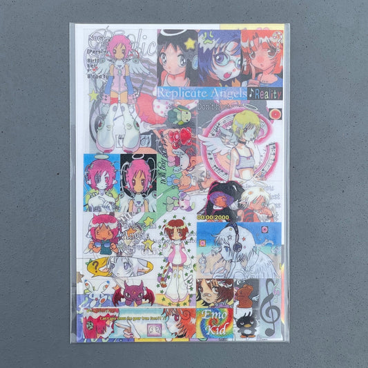 【oliwa】Replicate angel sticker / ステッカー