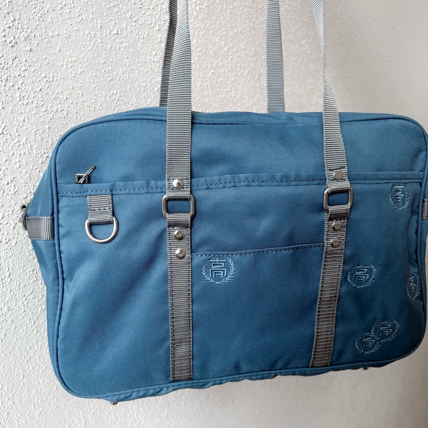 ABANDONED SCHOOL BAG / NYLON BLUE / ショルダースクールバッグ