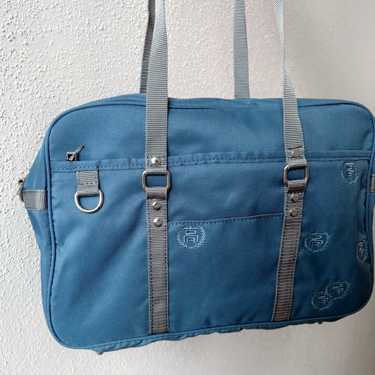 ABANDONED SCHOOL BAG / NYLON BLUE / ショルダースクールバッグ