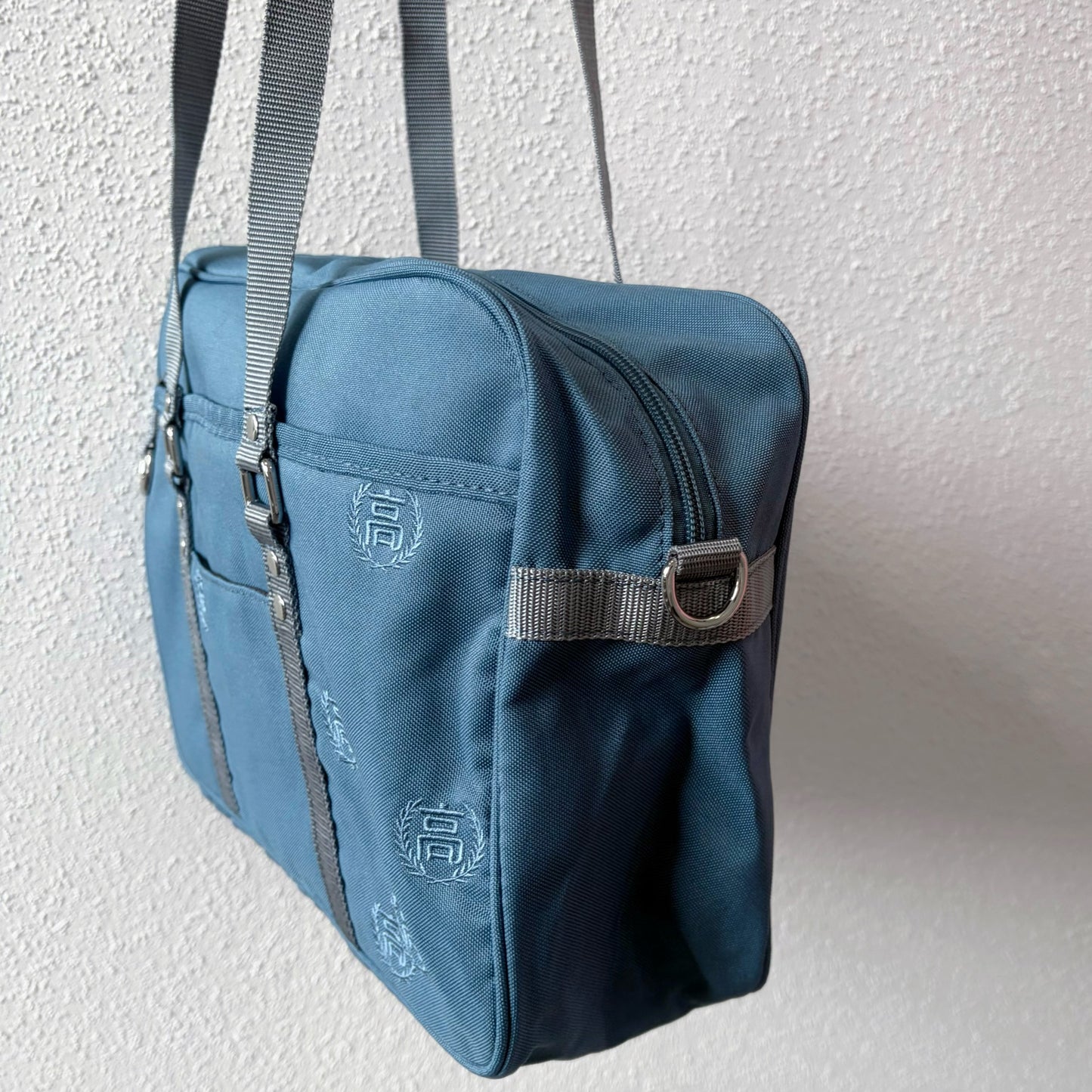 ABANDONED SCHOOL BAG / NYLON BLUE / ショルダースクールバッグ
