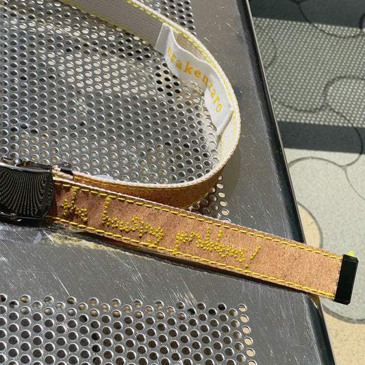 cork belt / yelloew / コルクベルト