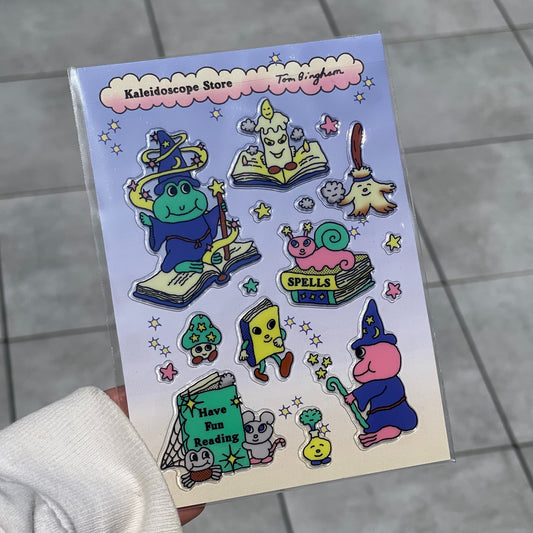 Have Fun Readimg Sticker / Tom Bingham / ステッカー