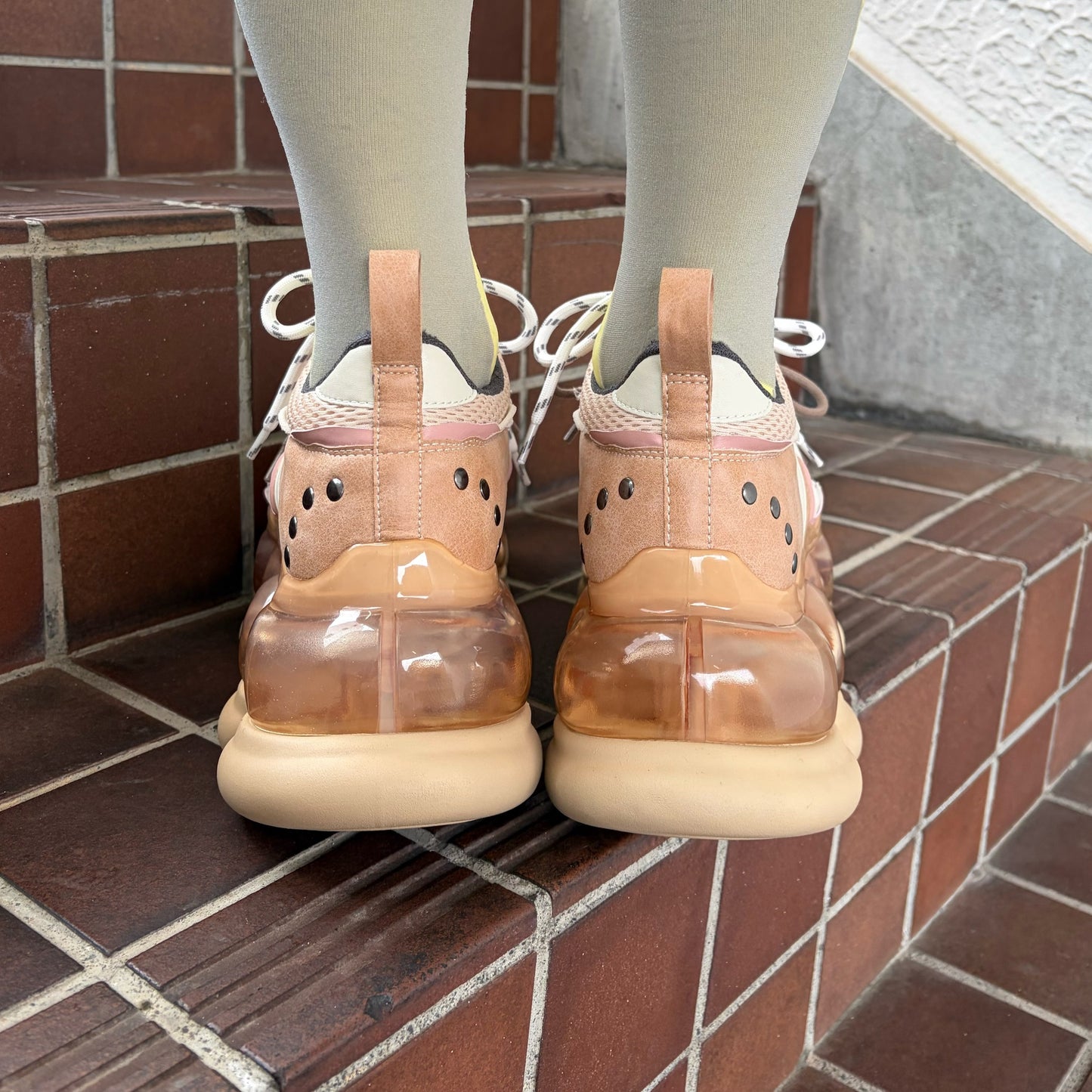 JEWELRY ARK CAVE / BEIGE / MIKIOSAKABEスニーカー