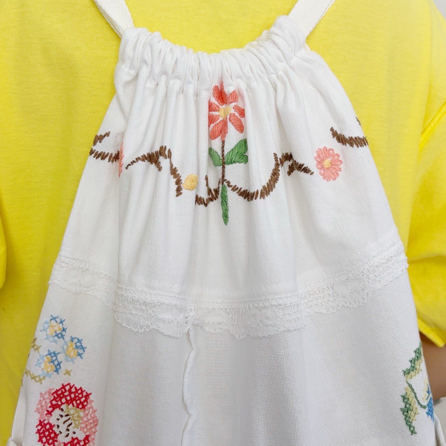 TABLECLOTH drawstring backpack / テーブルクロスバックパック