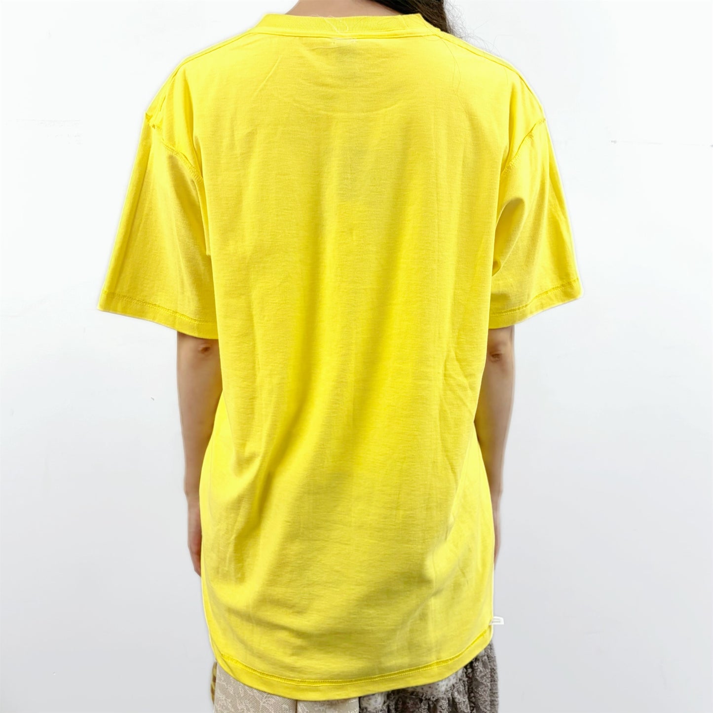 DOLL TSHIRTS / Yellow / ドールパッチワークTシャツ