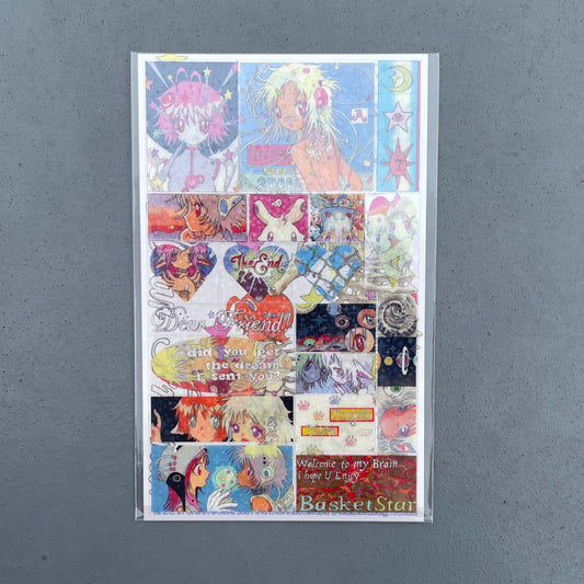 【oliwa】Dear friends! Sticker / ステッカー