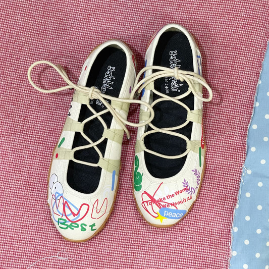 【Morio x yushokobayashiコラボレーションシューズ】Morio Turn / Natural / 24cm