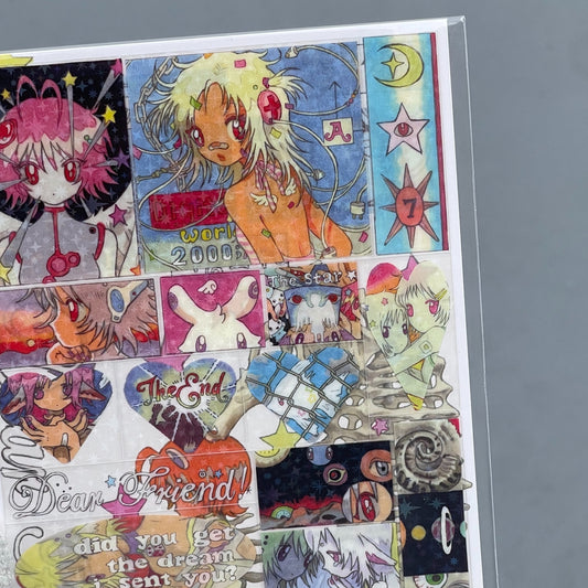 【oliwa】Dear friends! Sticker / ステッカー
