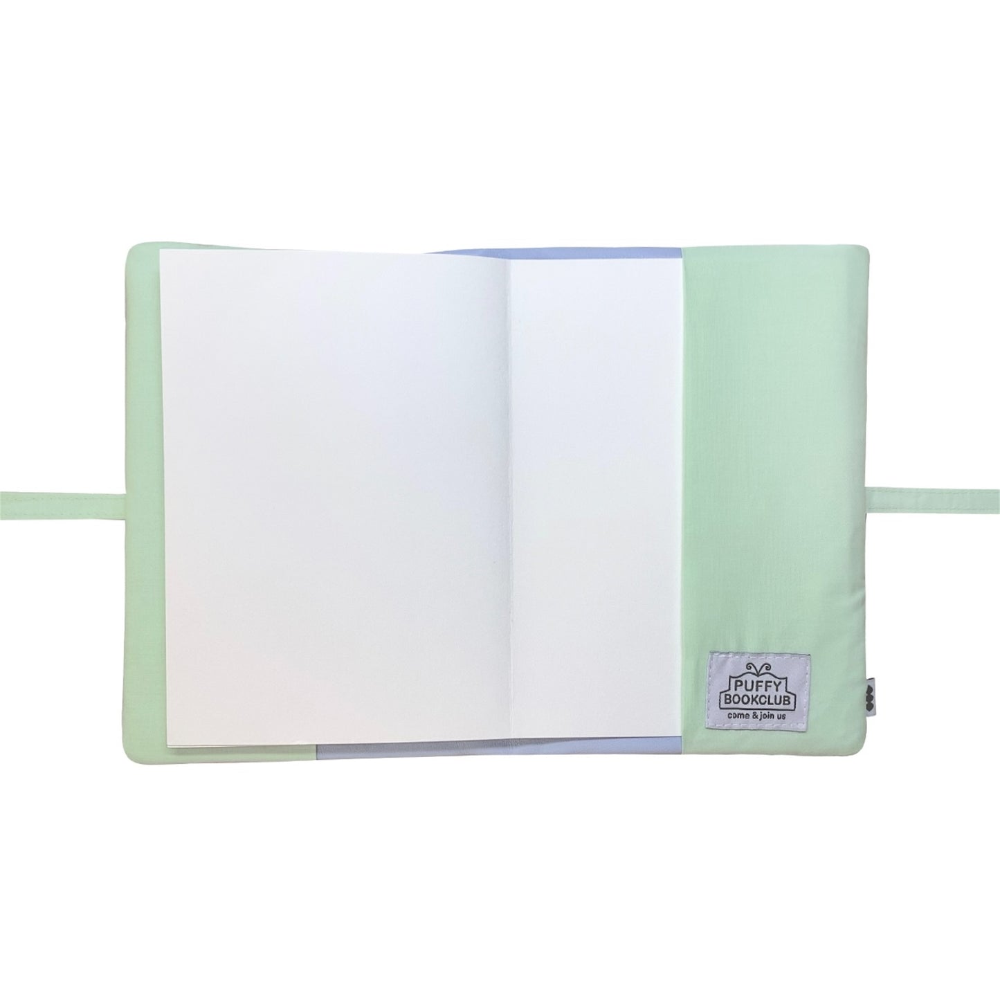 Jumping Star Book / light green×sky / ノート付きブックカバー