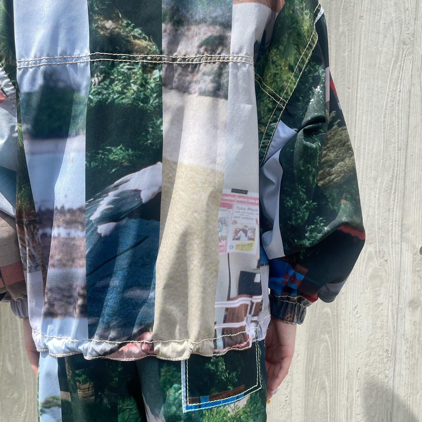 photo stripe jacket / フォトストライプジャケット