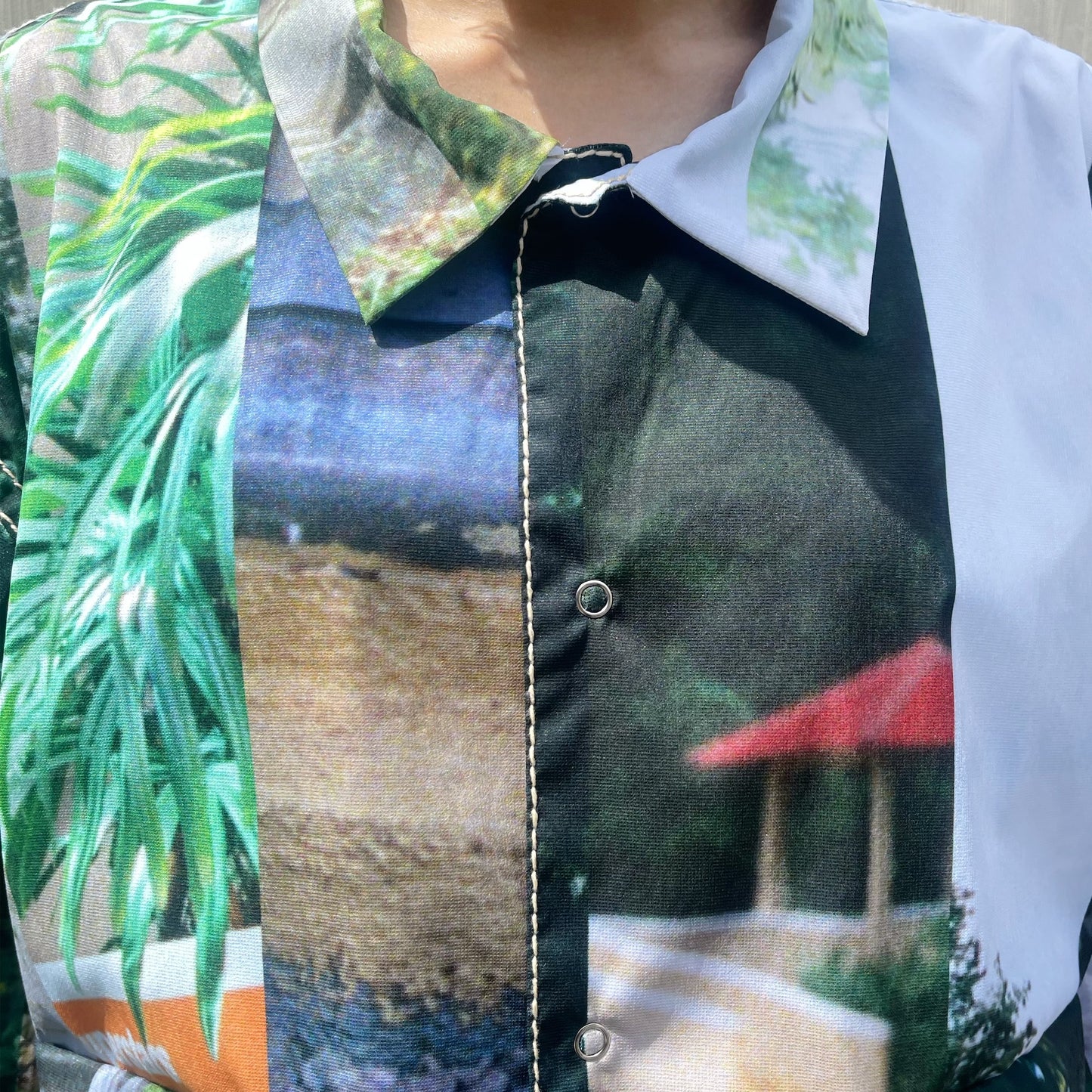 photo stripe jacket / フォトストライプジャケット