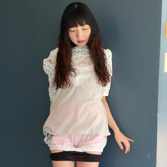 WORKING LADY DRESS / GRAY / ドレープトップ