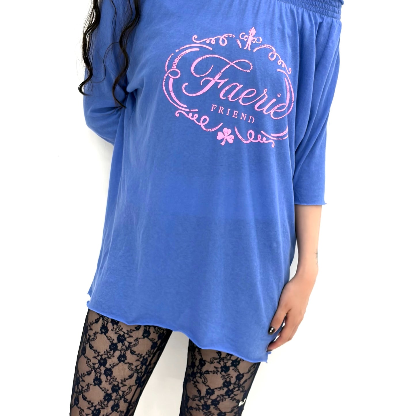 [fe.3] lace half leggings / navy / レースハーフレギンス
