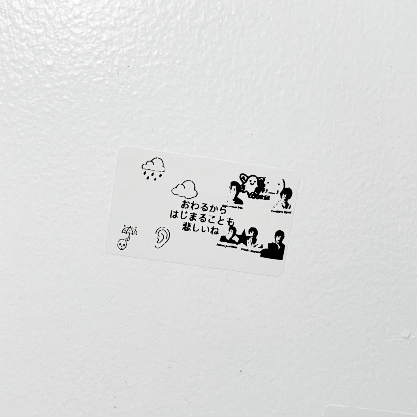 angel 川柳seal（３枚セット） / random sticker set