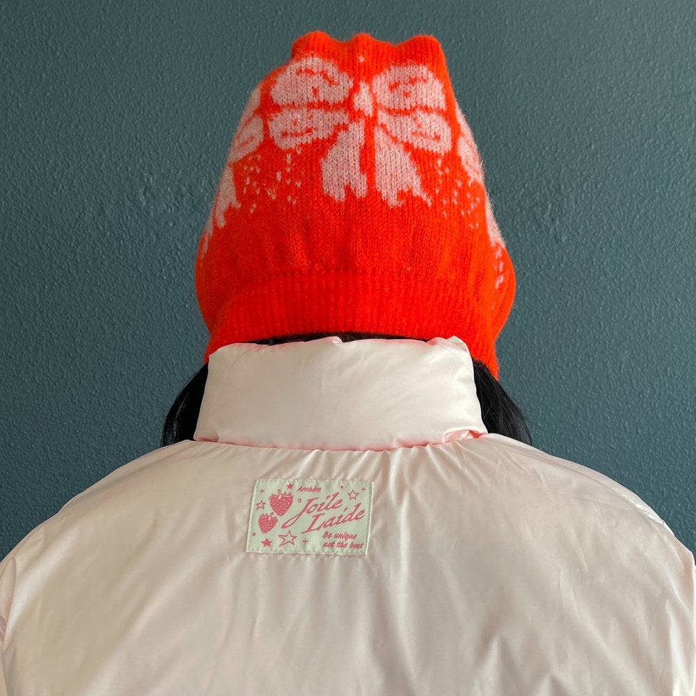 fekete リボン バラクラバ Ties balaclava / Red & Pink / リボンバラクラバ | シープ / SHEEP