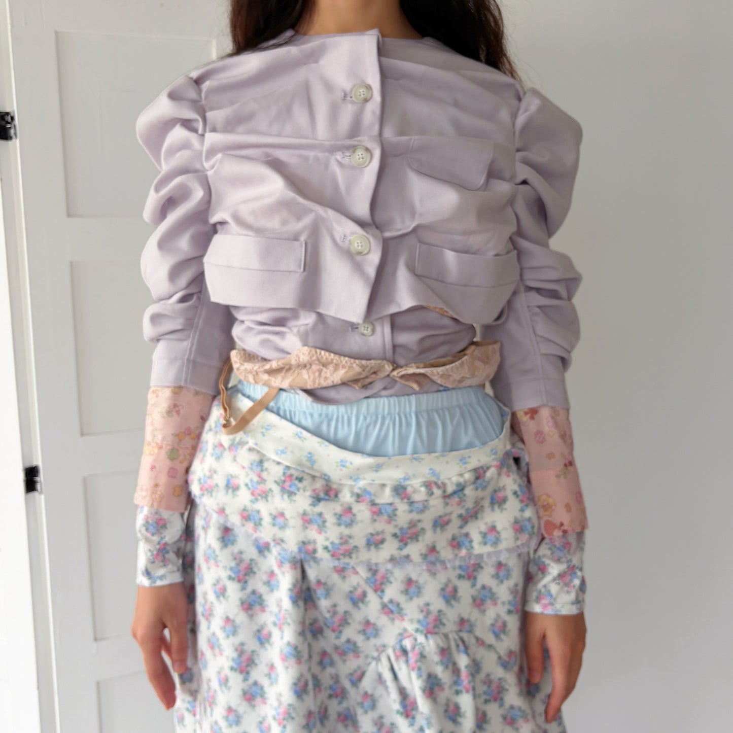 TOO BUSY JACKET / PURPLE / ショートジャケット
