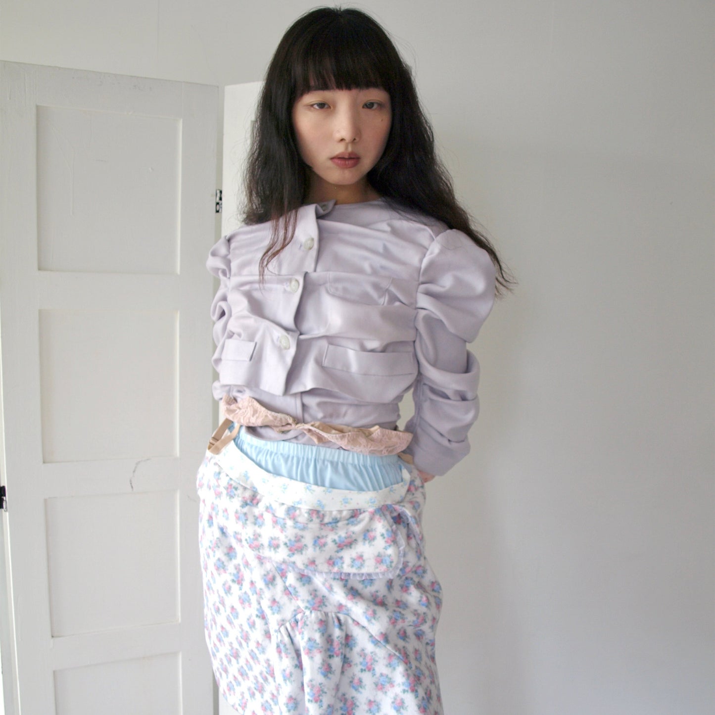 TOO BUSY JACKET / PURPLE / ショートジャケット