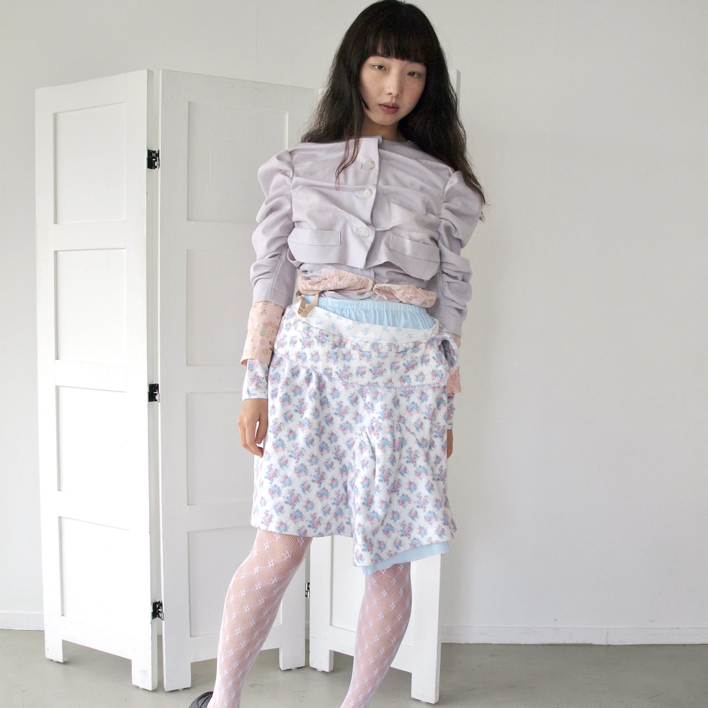 TOO BUSY JACKET / PURPLE / ショートジャケット