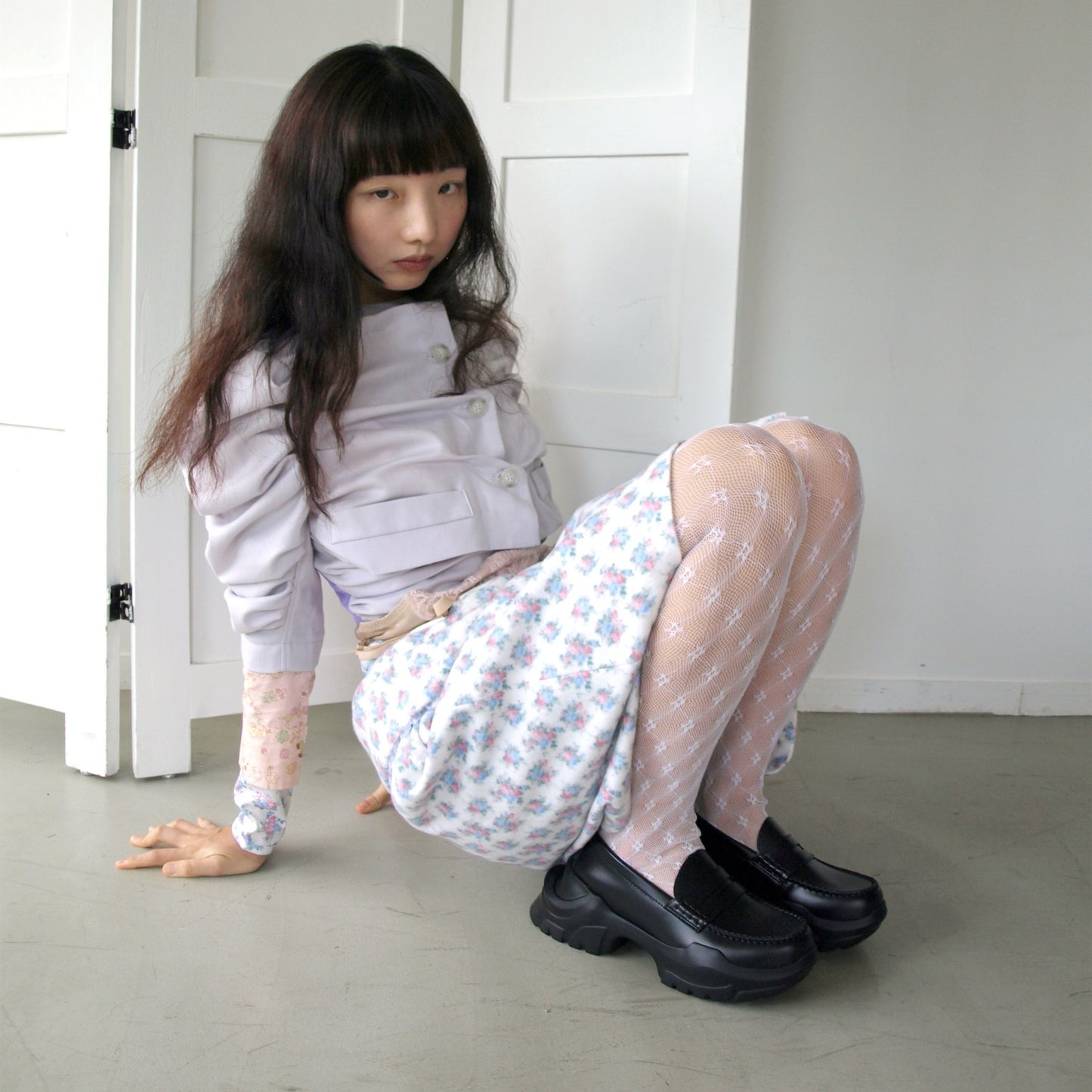 TOO BUSY JACKET / PURPLE / ショートジャケット